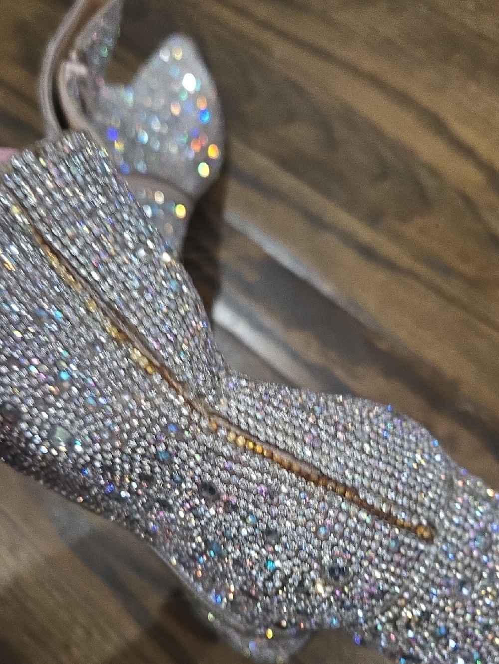 Betsey Johnson Kyla Rhinestone Booties Pointed Toe Size 6 - Picture 4 of 15